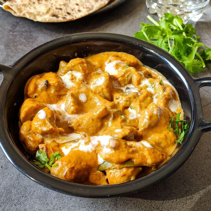 Creamy mushroom masala curry