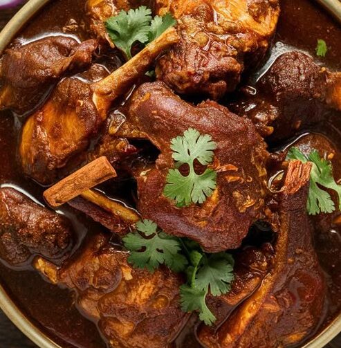 Kosha mangsho mutton