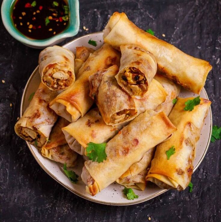 Baked Spring Rolls _ Veg Spring Roll - Tasha’s Artisan Foods