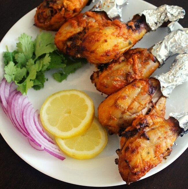Chicken tangdi kabab, tandoori chicken legs-Yummy Indian Kitchen