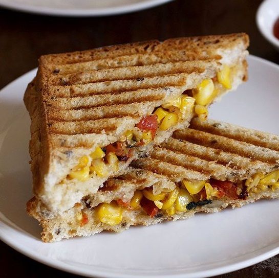 Corn Sandwich Recipe _ Grilled Cheese Corn Sandwich (1)