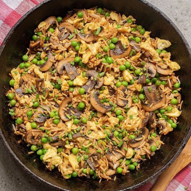 Mushroom Fried Rice