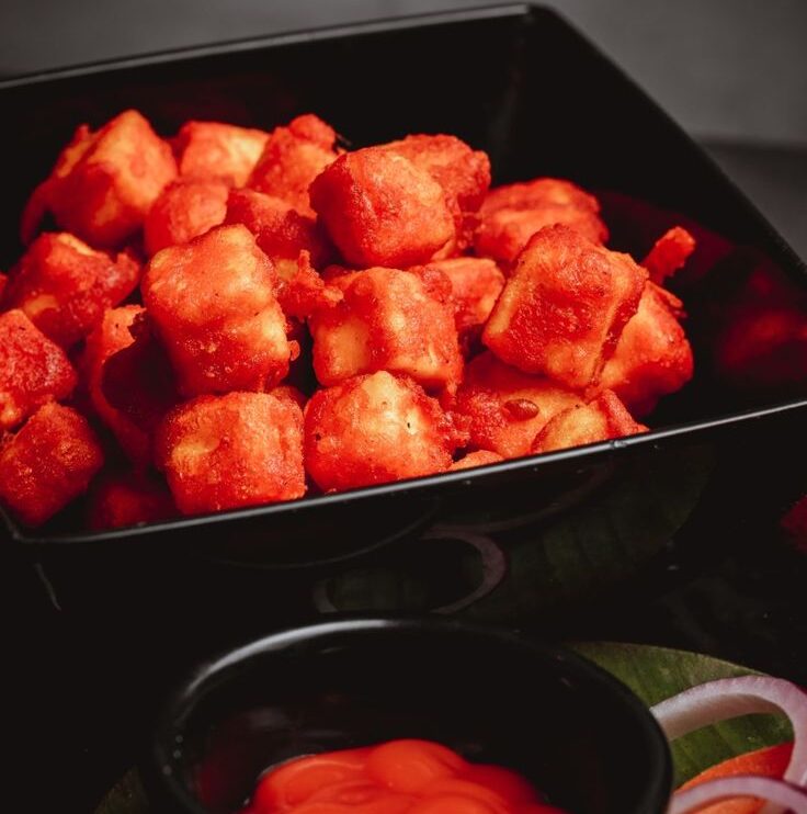 Paneer 65 - Crispy and Spicy Indian Appetizer