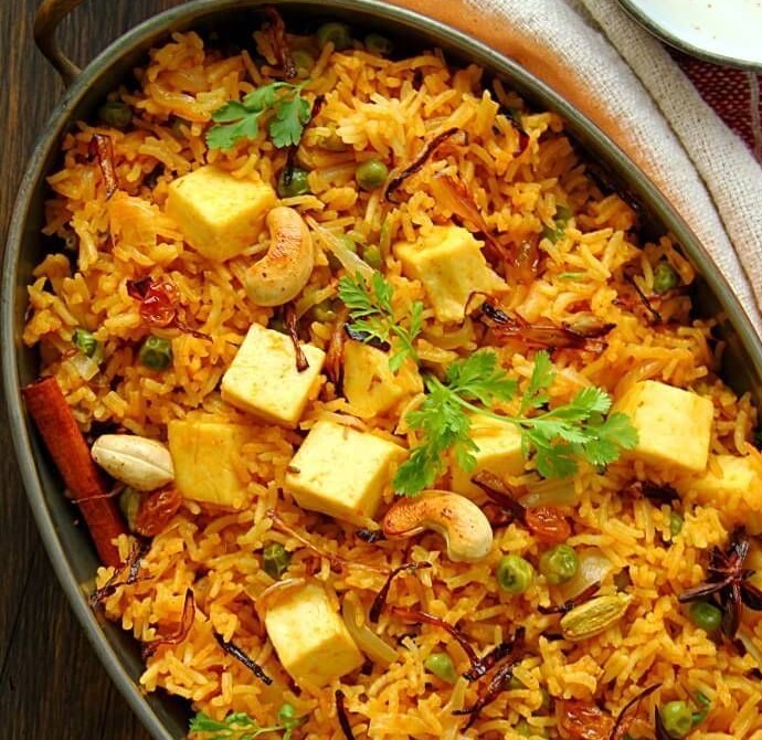 Paneer Dahi Pulao