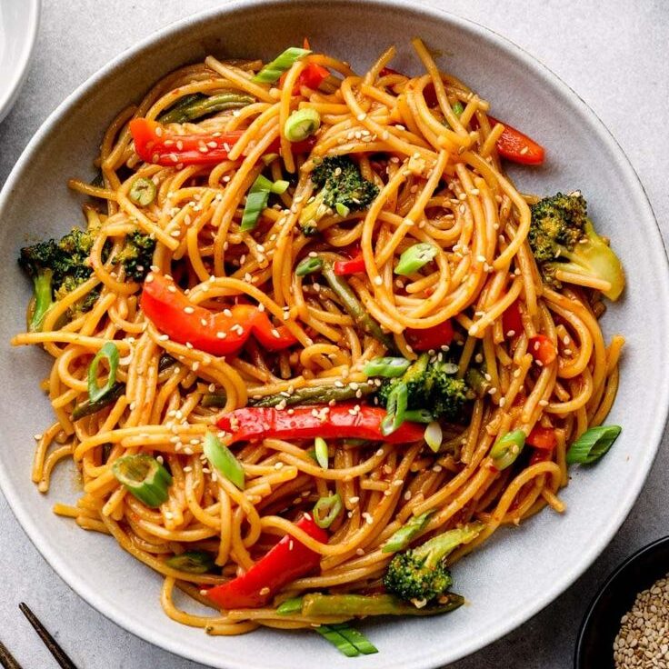 Sweet & Spicy Gochujang Noodles