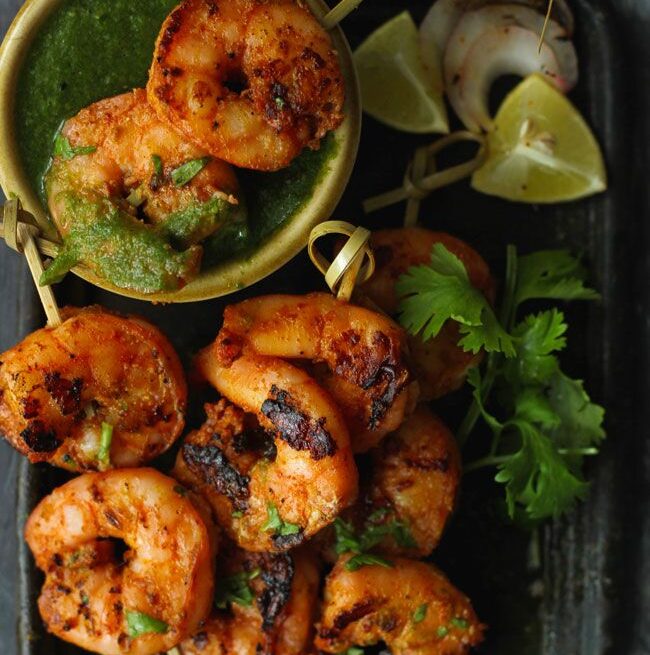Tandoori Prawns (Jhinga) Recipe